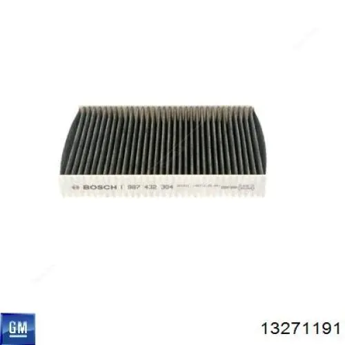 Фільтр салону 13271191 General Motors