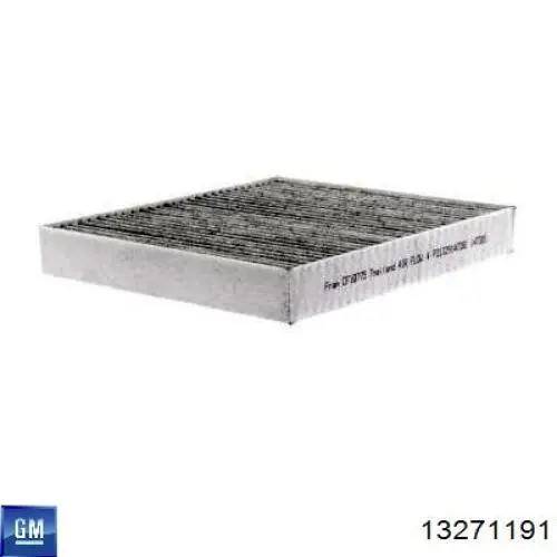 Повітряний фільтр салону General Motors 13271191