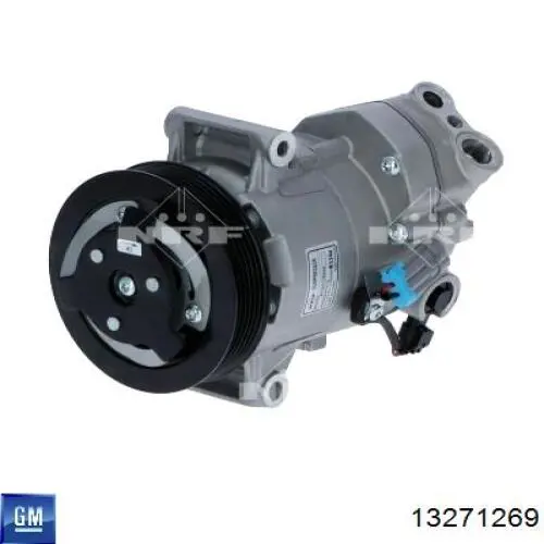 Компресор кондиціонера 13271269 General Motors