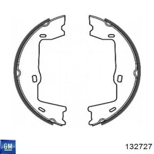 Амортизатор кришки багажника/ двері 3/5-ї задньої 132727 General Motors