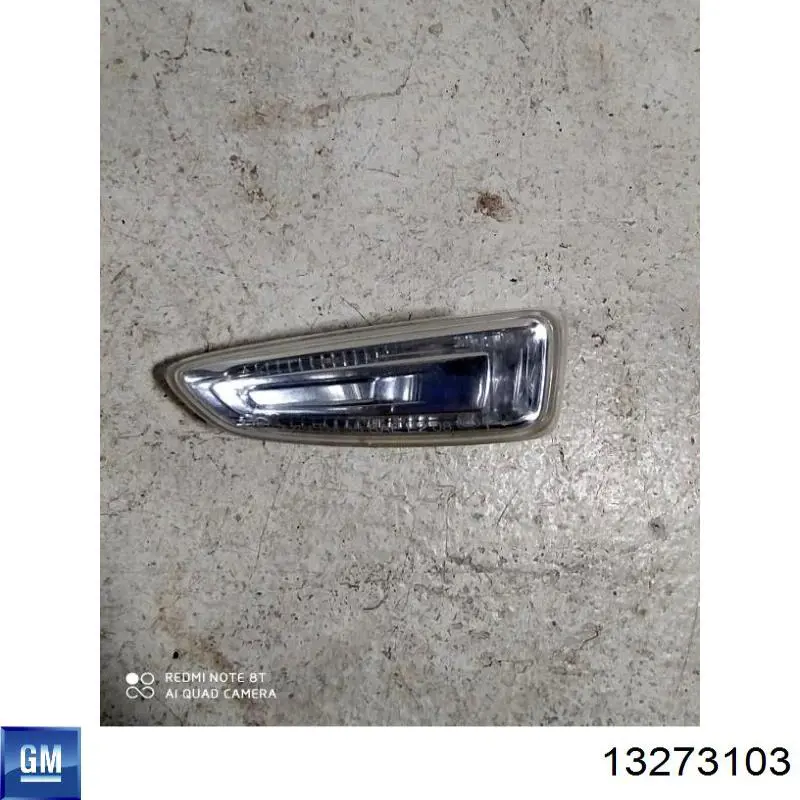 Купити 13273103 General Motors Повторювач повороту на крилі, лівий
