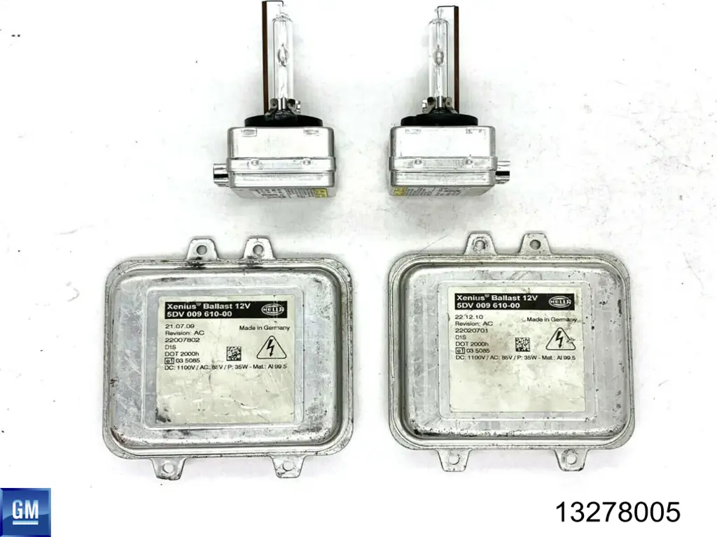 Блок розпалювання, ксенон General Motors 13278005 ціна, від 38.87 USD