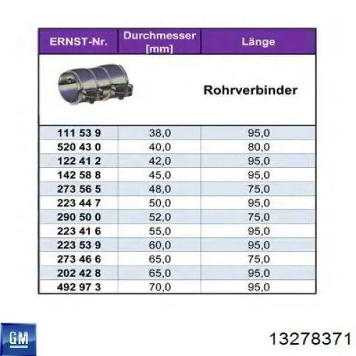 Купити A0009954702 Mercedes Хомут кріплення глушника передній