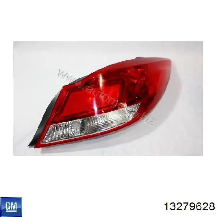 Купити 13279628 General Motors Задня права фара
