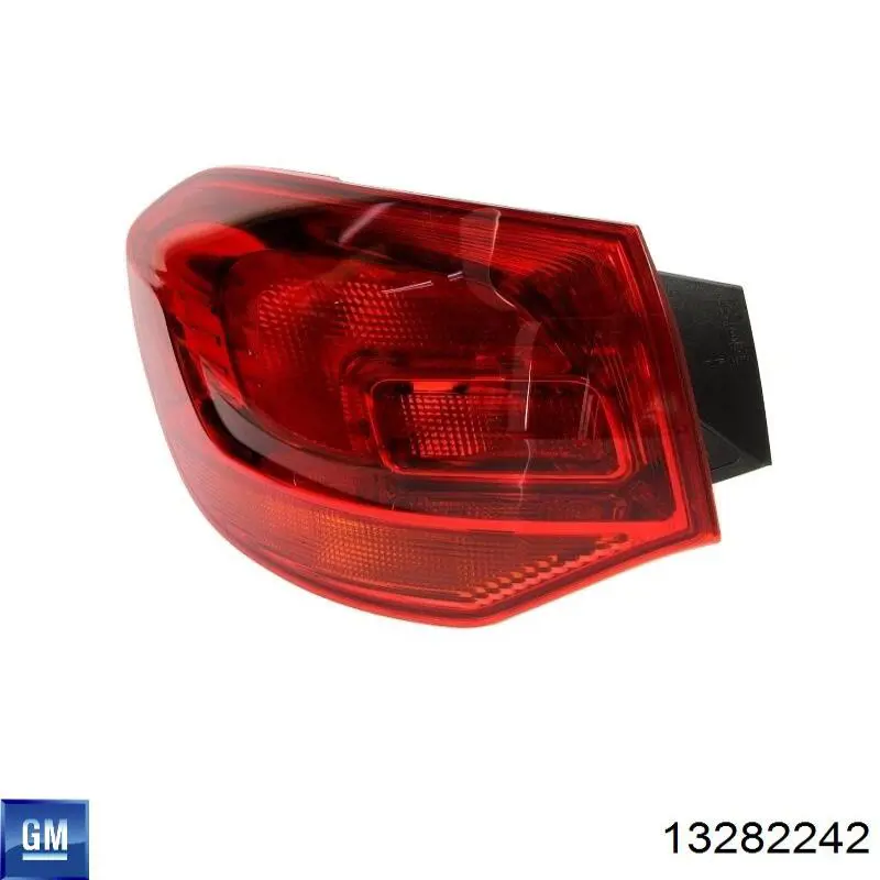 Задня ліва зовнішня фара Opel 1222437 ціна, від 79.15 USD