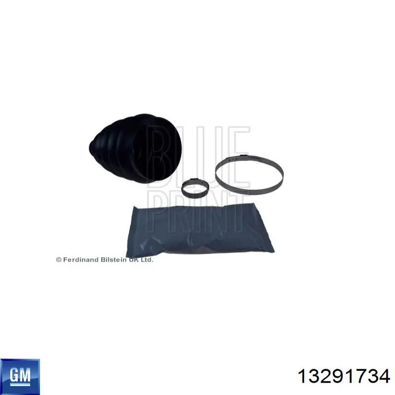 13291734 General Motors Пильник ШРУСа зовнішній, передній піввісі