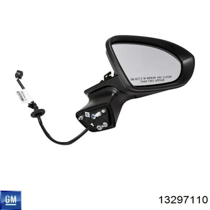 Ліве бічне дзеркало General Motors 13343699 ціна, від 62.08 USD