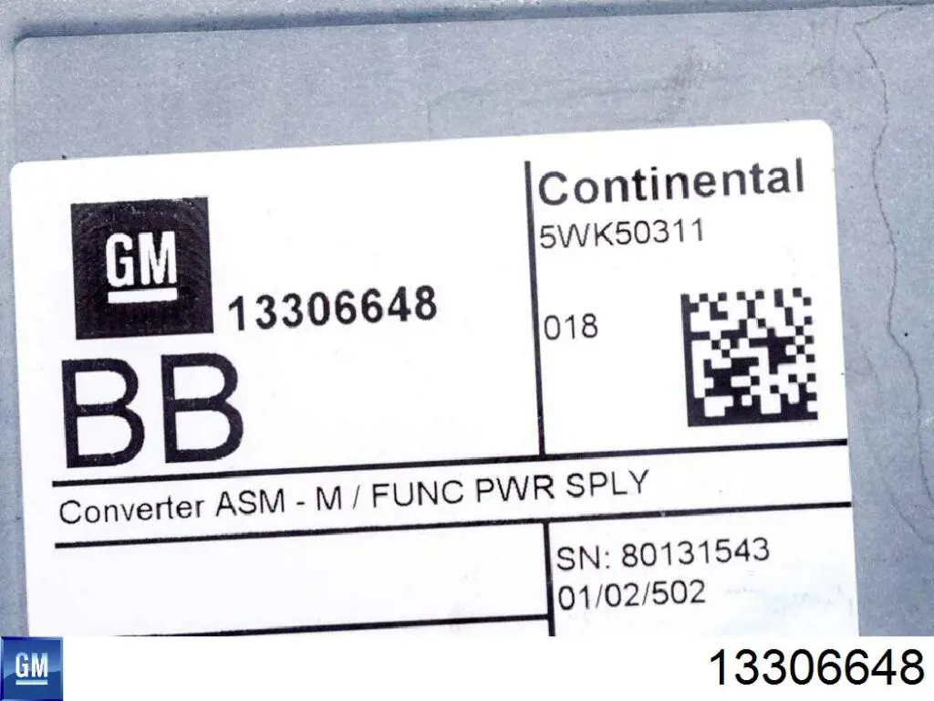  General Motors 13306648 ціна, від 22.60 USD