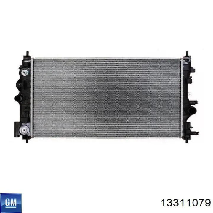 Купити 13311079 General Motors Радіатор двигуна