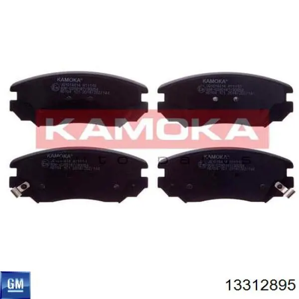 Купити 13312895 General Motors Колодки гальмівні передні, дискові