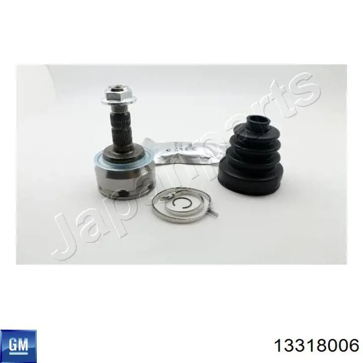 Граната колісна General Motors 13318006 ціна, від 28.16 USD