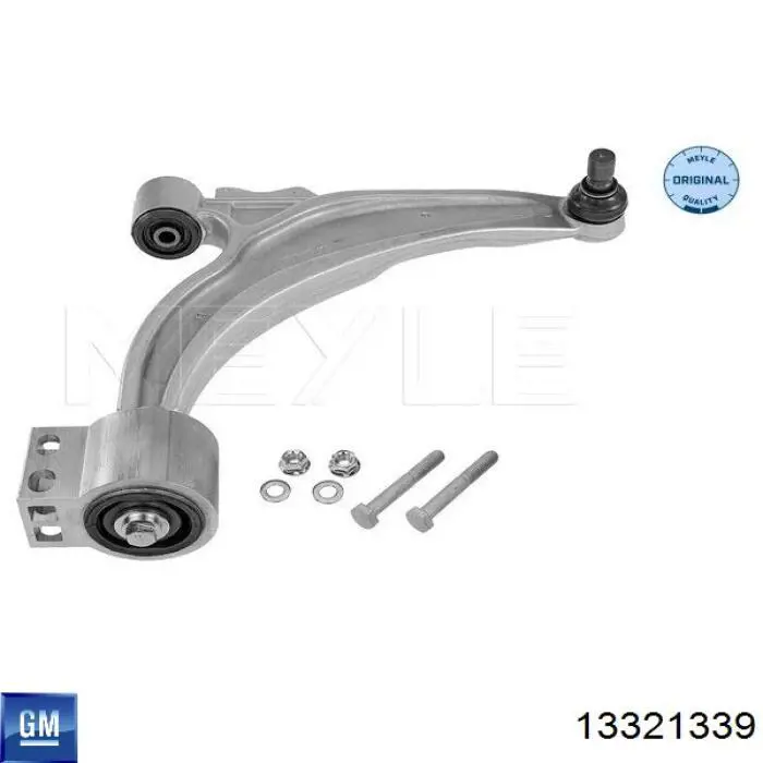 Важіль передньої підвіски нижній, правий General Motors 13321339 ціна, від 64.29 USD