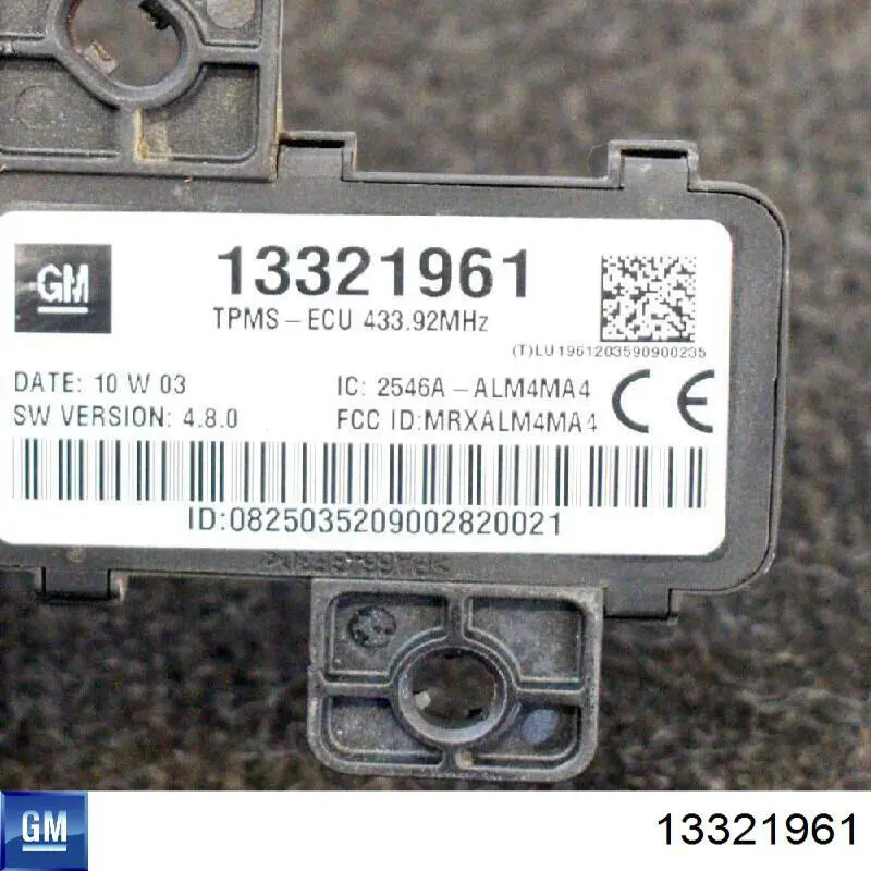 Блок системи контролю тиску в шинах Opel 13321961 ціна, від 25.34 USD