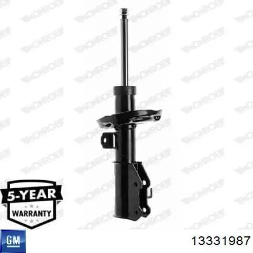 Амортизатор передній, правий General Motors 13331987 ціна, від 49.89 USD