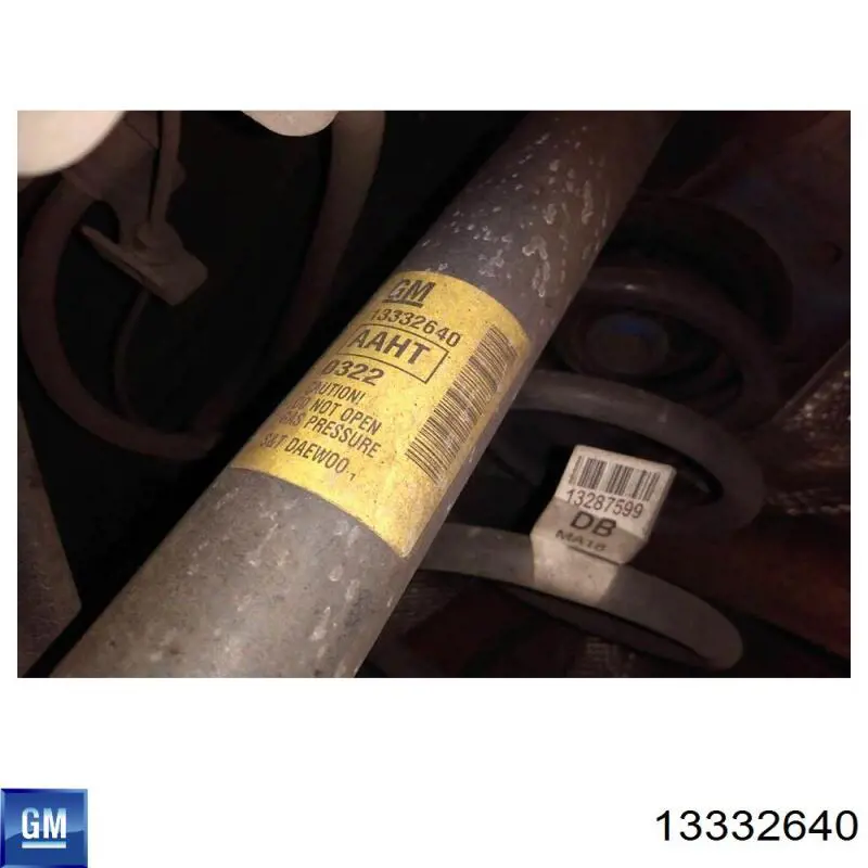 Амортизатор задній 13332640 General Motors
