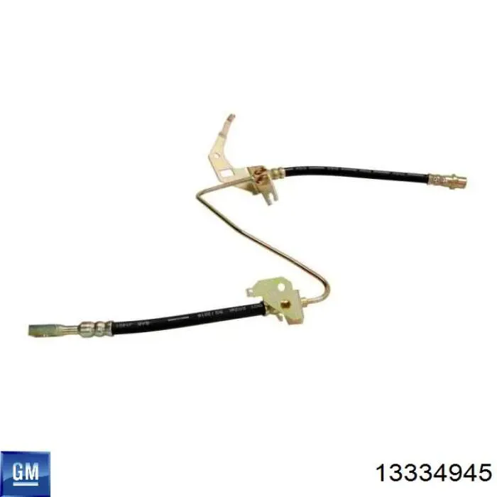 Шланг гальмівний задній, лівий 13334945 General Motors