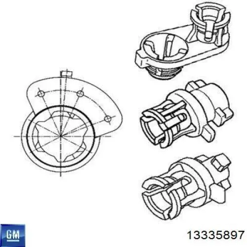 Купити 6NM008830701 HELLA Регулятор висоти фари