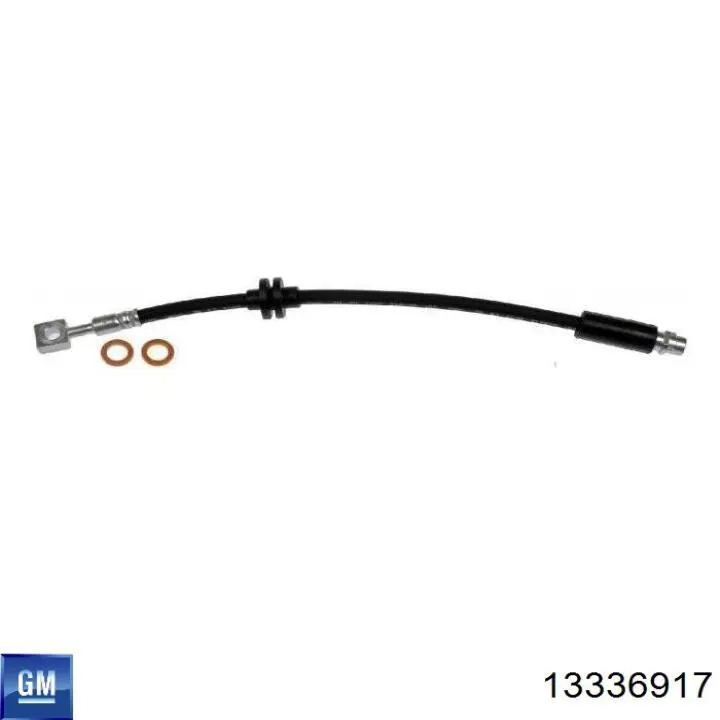 Купити 13399771 Opel Шланг гальмівний передній, правий