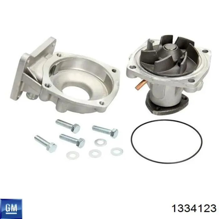 Помпа охолодження General Motors 1334123 ціна, від 28.22 USD