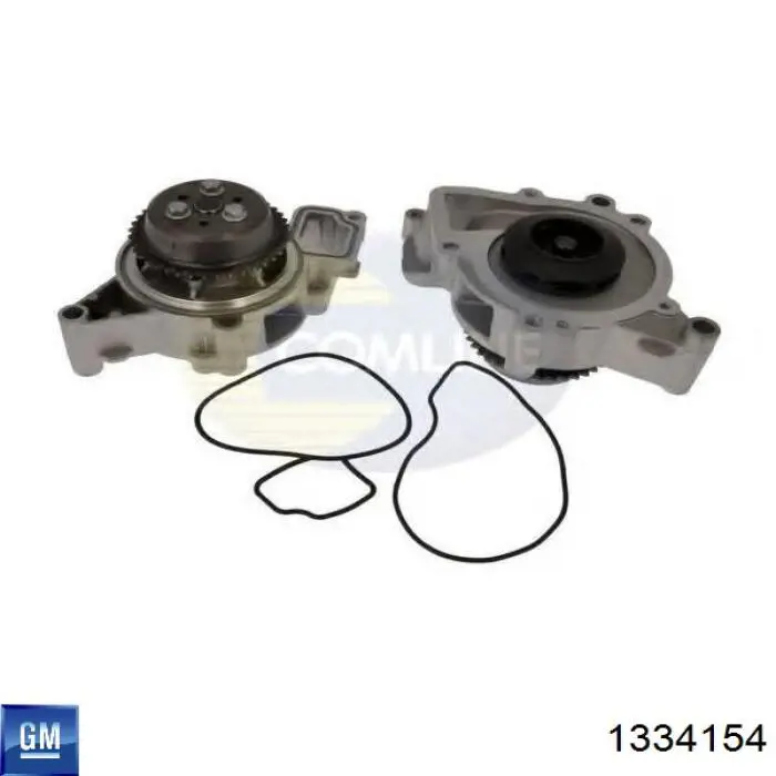 Купити 1334154 General Motors Насос охолоджуючої рідини