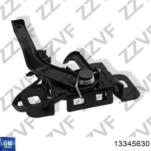 Купити 13345630 Opel Замок капота
