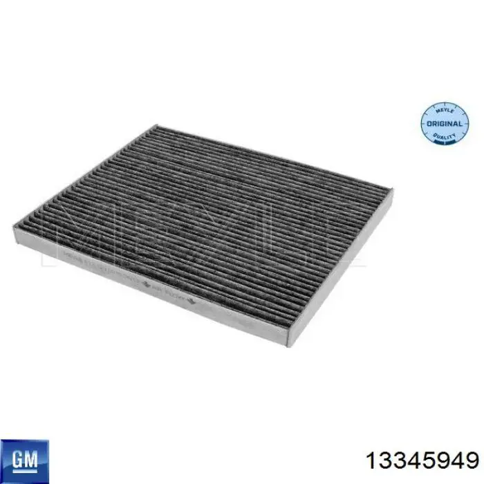 Повітряний фільтр салону General Motors 13345949