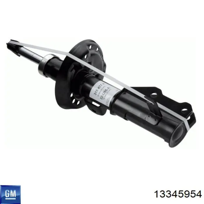 Амортизатор задній General Motors 13345954 ціна, від 14.25 USD
