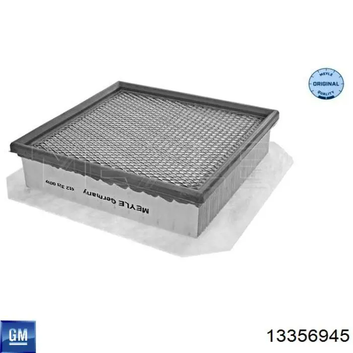 13356945 General Motors Повітряний фільтр двигуна