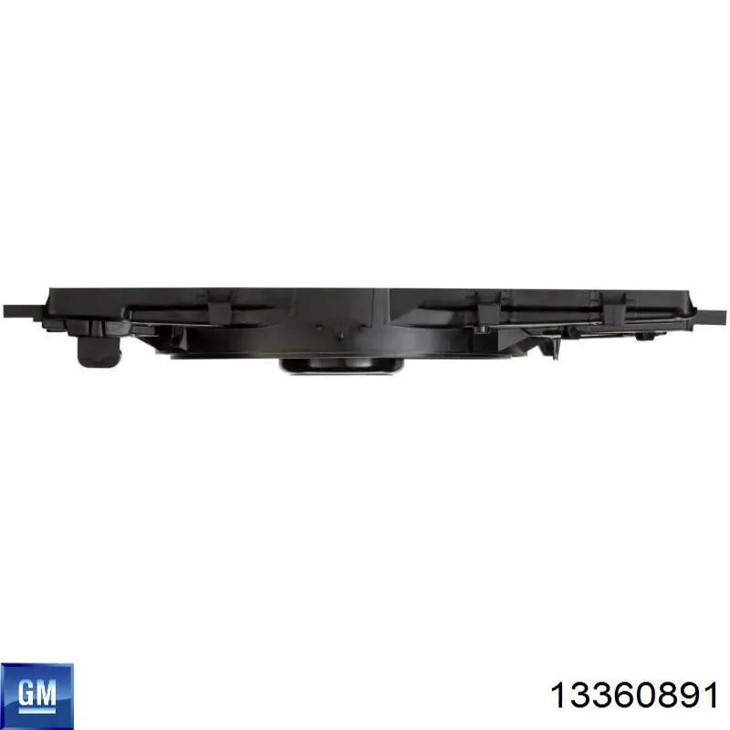 Купити 13360891 General Motors Електровентилятор охолодження в зборі (двигун + крильчатка)