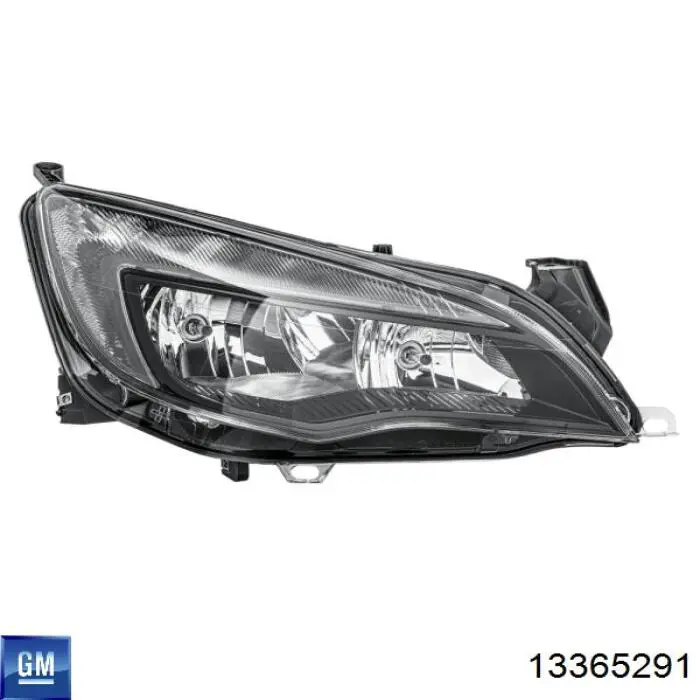 Купити 13365291 General Motors Фара передня права