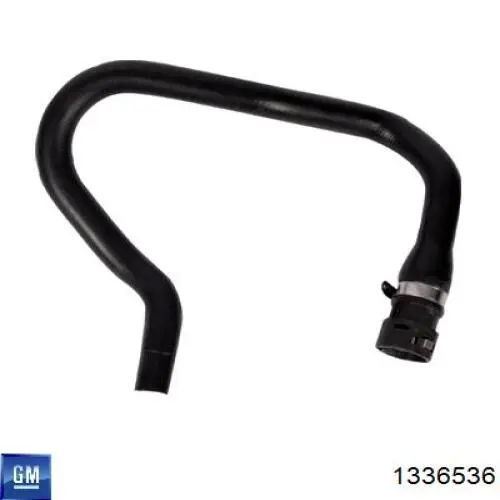 Шланг/патрубок радіатора охолодження, нижній 1336536 General Motors