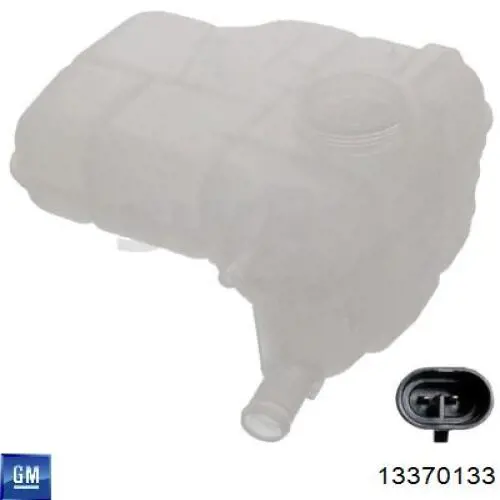 Бачок системи охолодження 13370133 General Motors