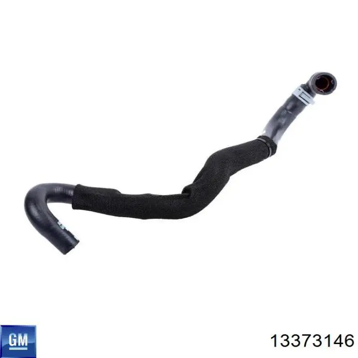 Шланг/патрубок радіатора охолодження, верхній 13373146 General Motors