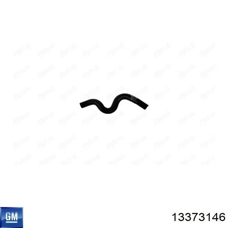 Шланг/патрубок радіатора охолодження, верхній 054835 Gates