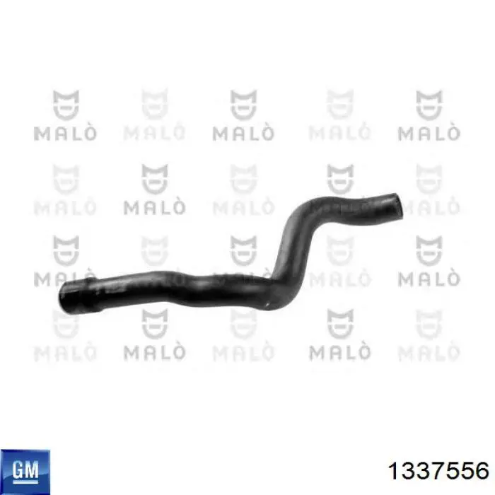 Шланг/патрубок радіатора охолодження, нижній General Motors 1337556 ціна, від 10.78 USD