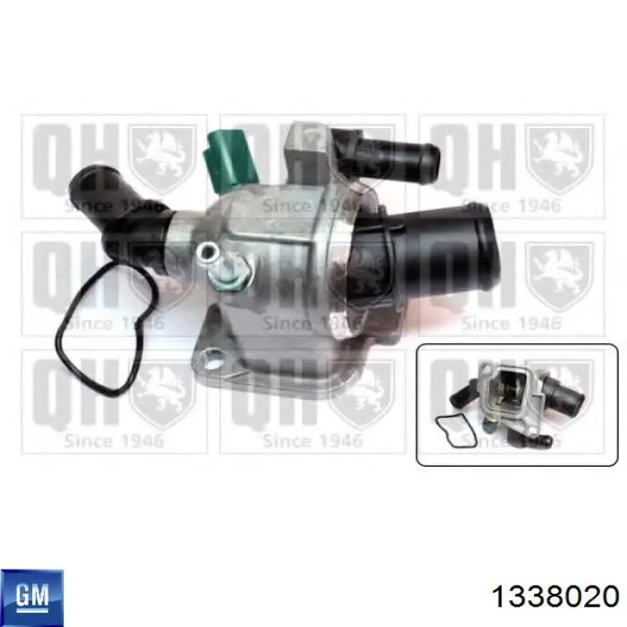 Автомобільний термостат General Motors 1338020 ціна, від 37.01 USD