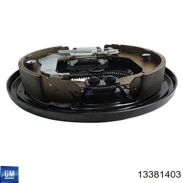 Колодки гальмові задні, барабанні General Motors 13381403 ціна, від 31.47 USD