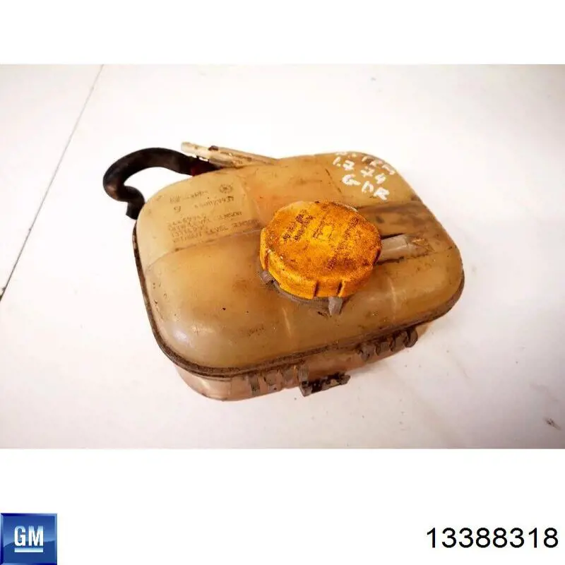 Шланг радіатора опалювача/пічки, обратка 13388318 General Motors
