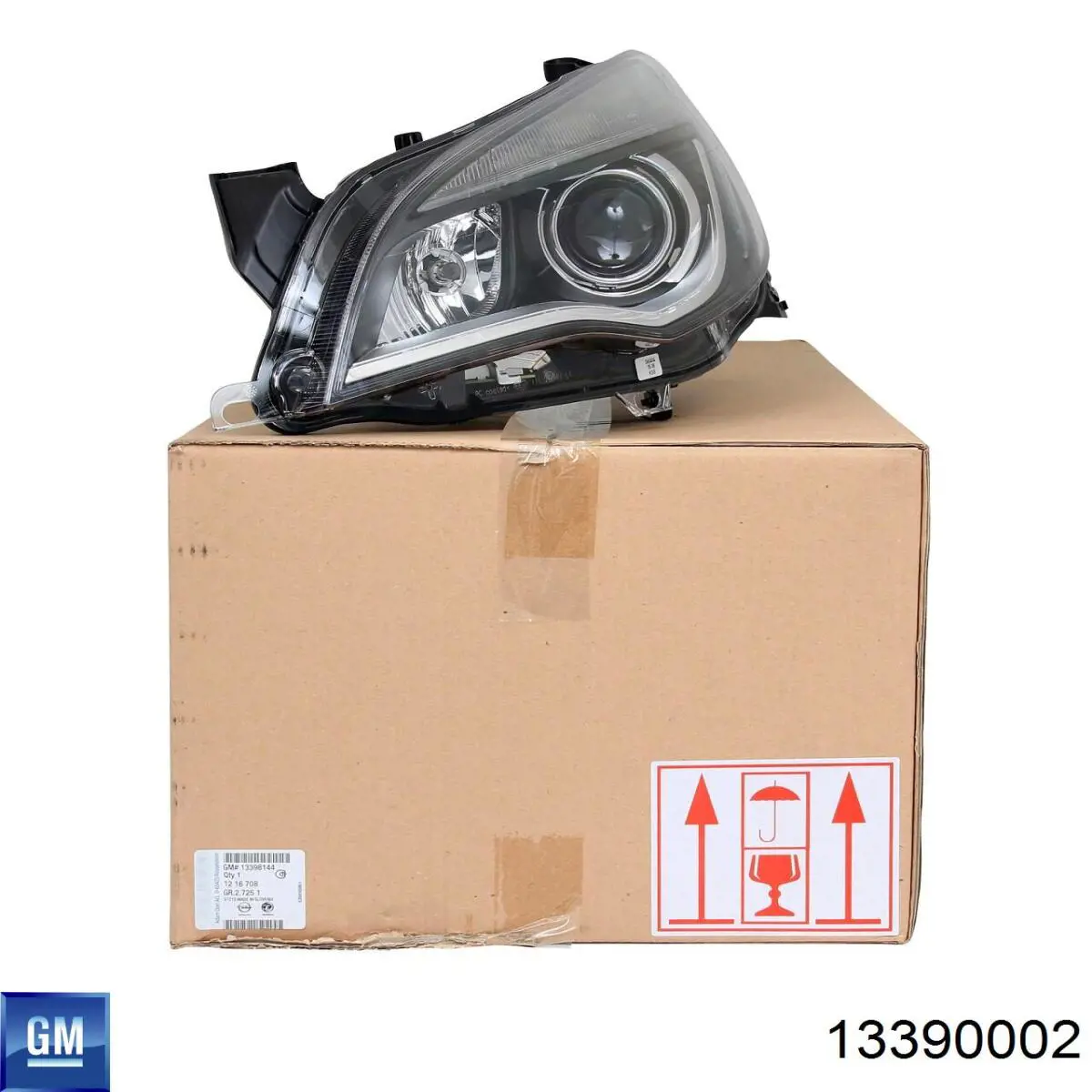 Ліве переднє крило General Motors 13390002 ціна, від 38.57 USD