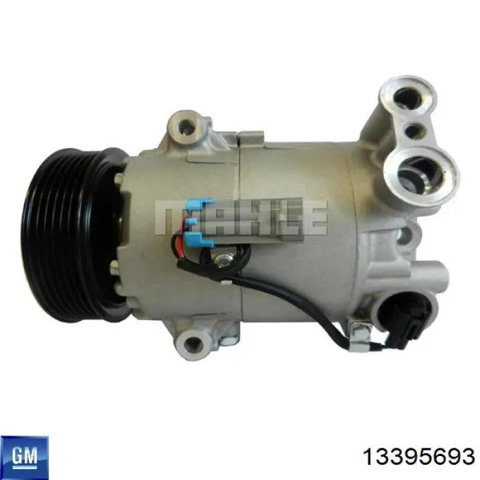 Компресор системи кондиціювання General Motors 13395693 ціна, від 287.22 USD