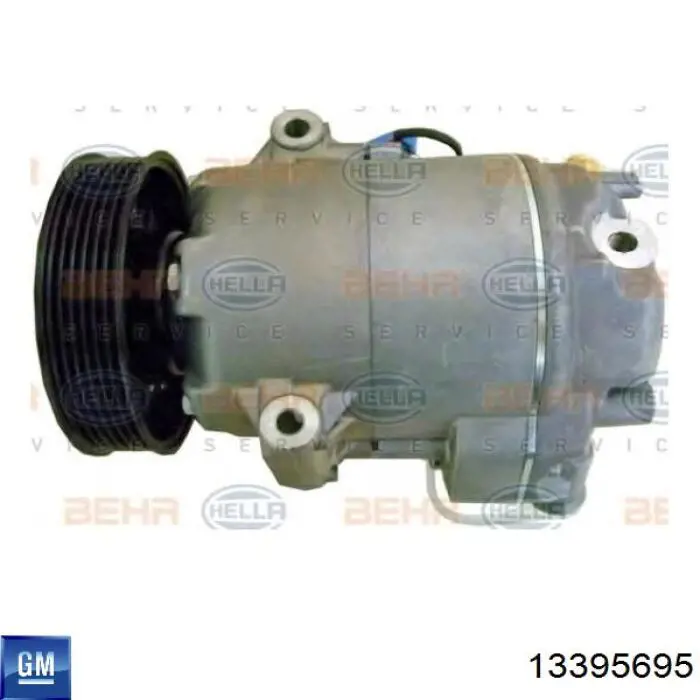 Компресор системи кондиціювання General Motors 13395695 ціна, від 110.50 USD