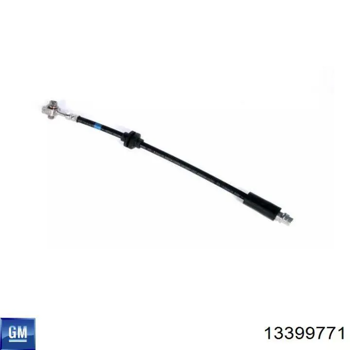 Шланг гальмівний передній, правий General Motors 13399771 ціна, від 5.64 USD