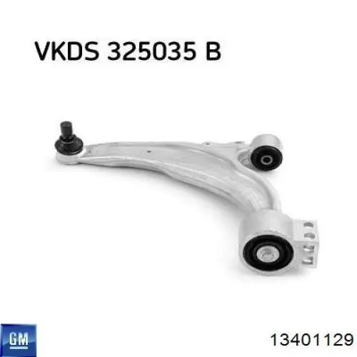 Купити 13401129 General Motors Лівий важіль передній нижній підвіски