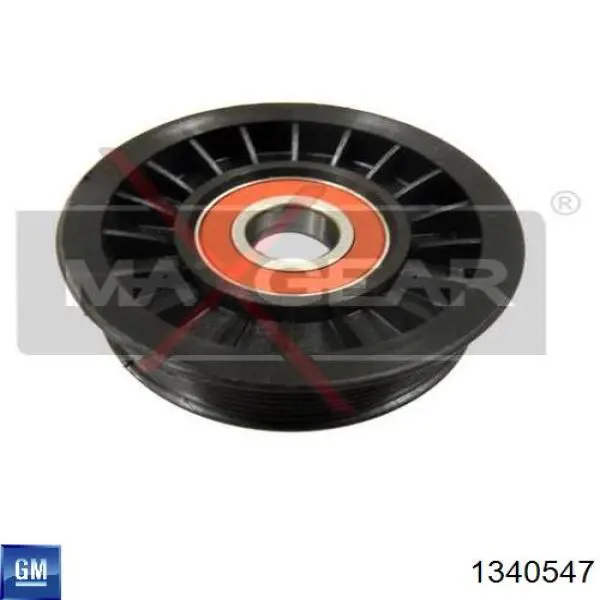 9202550 Opel Натяжна планка поліклинового ременя