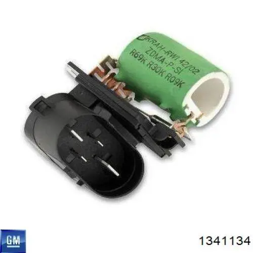Купити 1341396 Opel Резистор моторчика вентилятора A/C