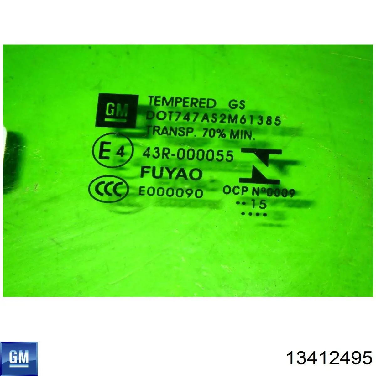 GS1720D301 XYG Скло водійських дверей