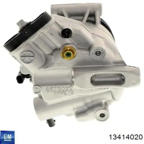 Купити 1618407 Opel Компресор кліматичної установки