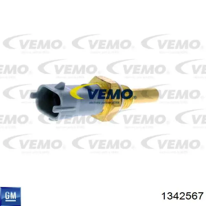 Датчик температури охолоджуючої рідини 1342567 Opel