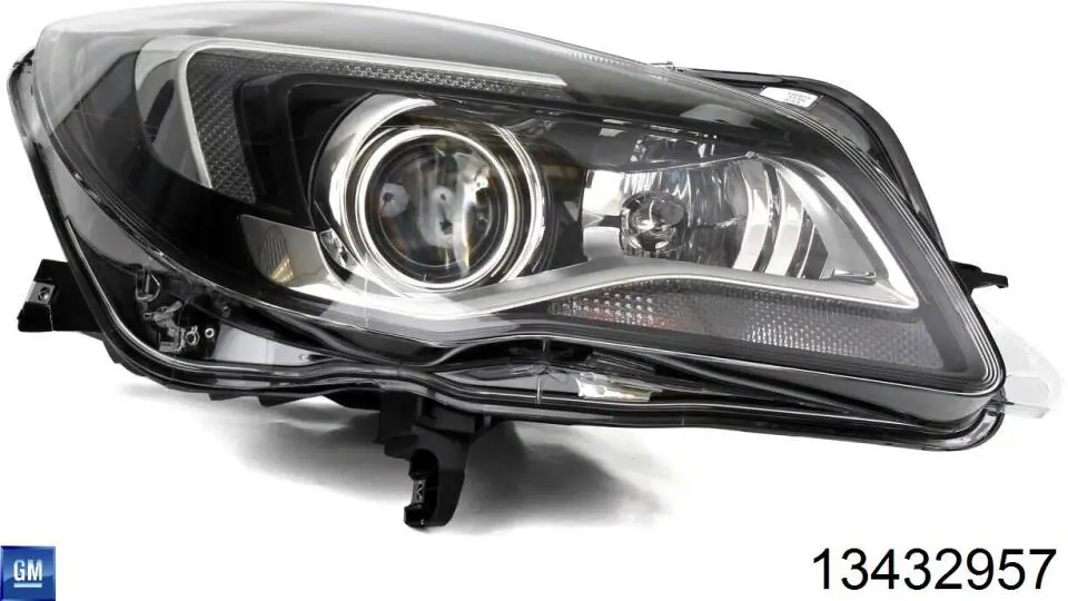 Основна фара - вставка General Motors 13432957 ціна, від 949.26 USD