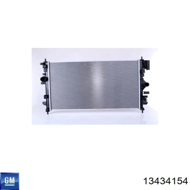 Купити 13434154 General Motors Радіатор двигуна